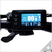 Bicicletta elettrica da cross SPORT 4.2 : particolare centralina LCD