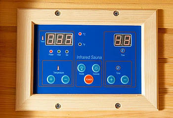 Sauna infrarossi Ramona - Incluso nel kit sauna - Pannello di controllo