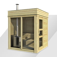 Sauna Cubo versione da interno